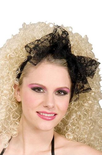 80's Lace Hair Scarf