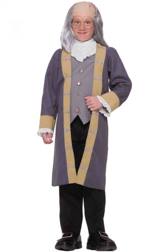 Classic Ben Franklin Child Costume (L)