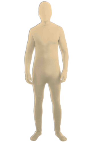 Beige Disappearing Man Adult Costume (Standard)