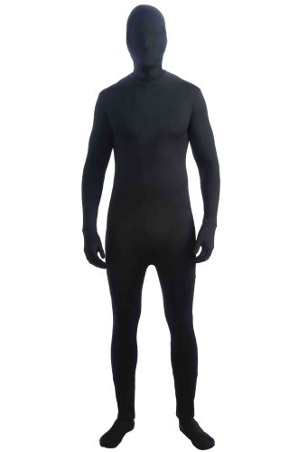 Black Disappearing Man Adult Costume (X-Large)