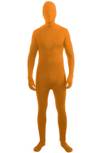 Orange Disappearing Man Adult Costume (Standard)