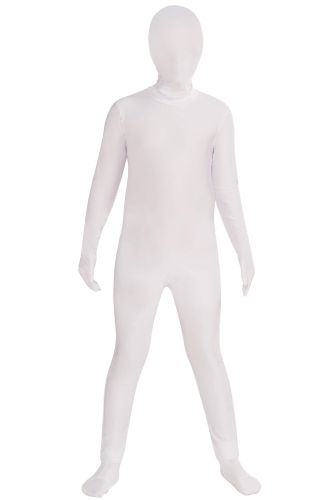 White Invisible Suit Teen Costume (Teen)