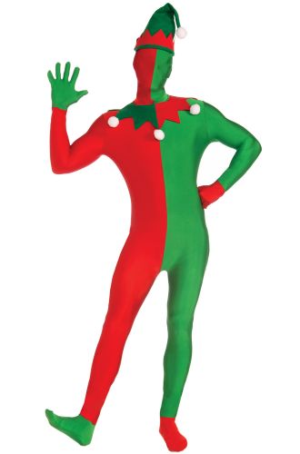 Elf Skin Suit Adult Costume (XL)