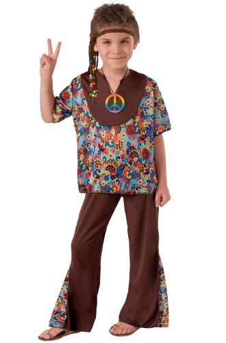 Hippie Boy Child Costume (S)