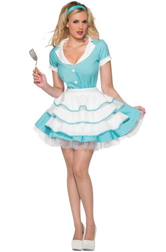 50's Sexy Housewife Adult Costume (XS/S)