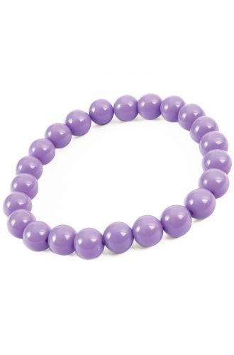 Lavender Big Pearls Bracelet