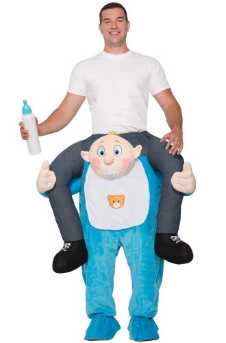 Ride-On Baby Adult Costume