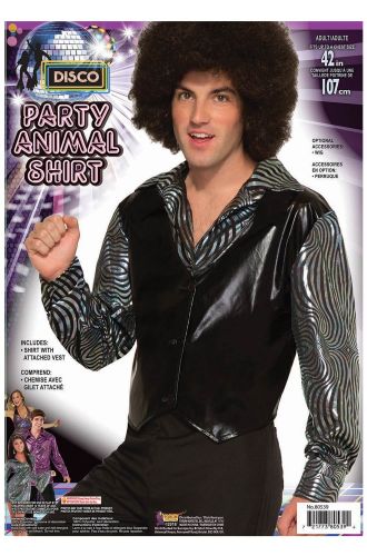Party Animal Disco Shirt Adult Costume