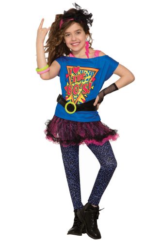 Totally 80's Child Costume (Large)