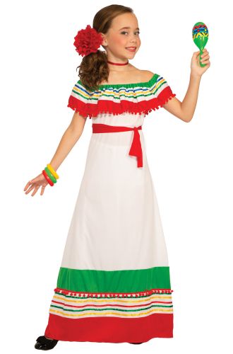 Fiesta Dress Child Costume (Large)