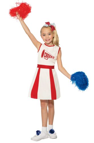 Peppy Cheerleader Child Costume (Large)