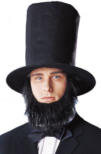 Lincoln Hat with Beard