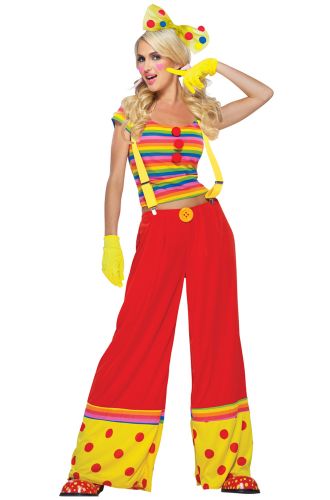 Moppie the Clown Adult Costume
