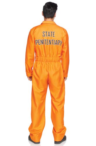 Men's Prison Jumpsuit Adult Costume