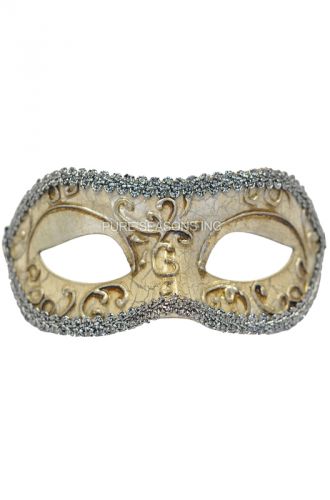 Baroque Dreams Opera Mask (Silver)