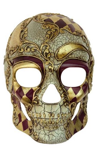 Venetian Extravagance Skull Mask