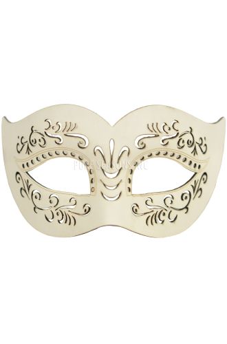 Divine Stranger Masquerade Mask (White)