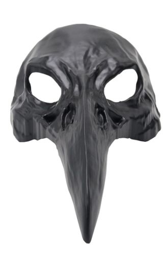 Haunted Raven Half Mask