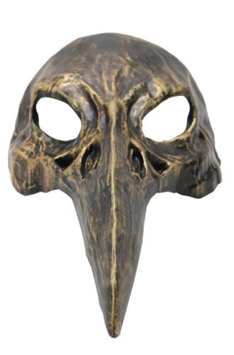 Haunted Raven Half Mask