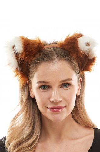 Red Panda Ears Headband