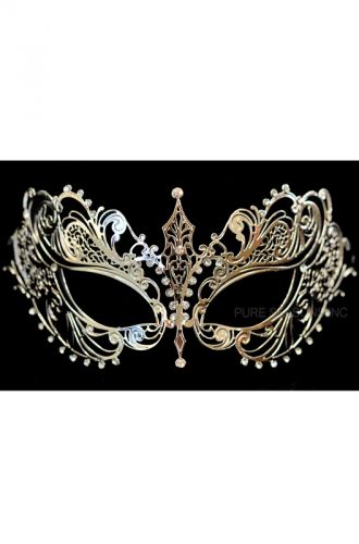 Empress Divine Venetian Mask (Silver)