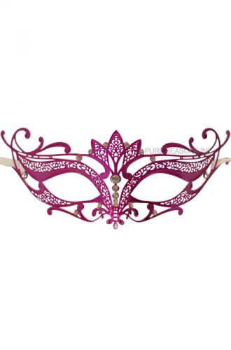 Princess Venetian Mask (Hot Pink)