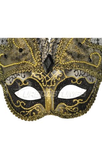 Venetian Butterfly Mask (Gold)