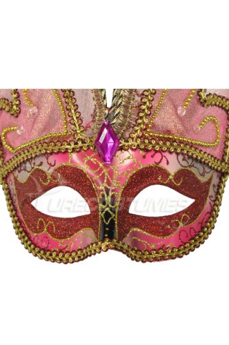 Venetian Butterfly Mask (Red)