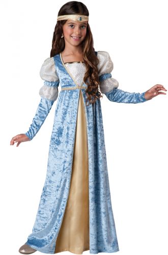 Renaissance Maiden Child Costume