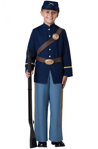 Civil War Soldier Child Costume