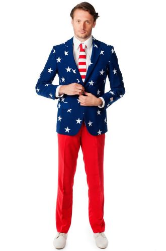 Stars and Stripes Suit Adult Costume