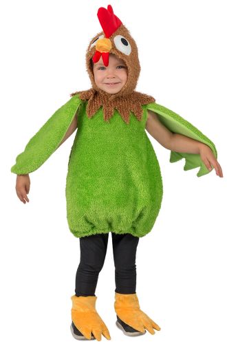 Green Rooster Toddler Costume