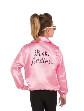 Pink Ladies Jacket Plus Size Costume