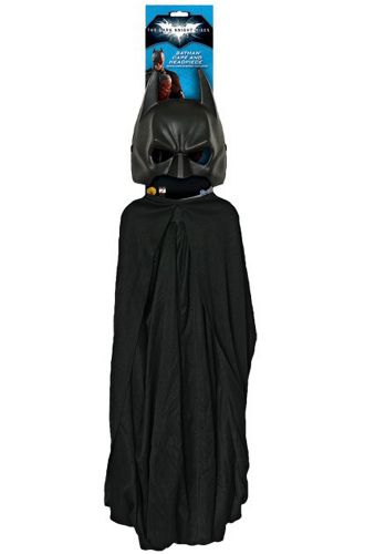 The Dark Knight Batman Cape and Mask Adult Set
