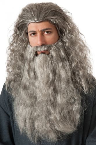 The Hobbit Gandalf Beard Costume Wig Kit
