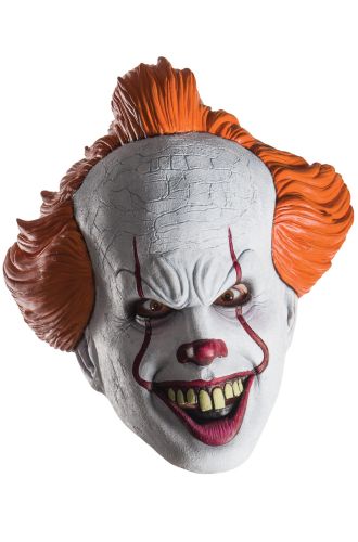 IT Pennywise Adult 1/2 Mask