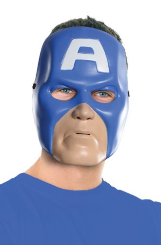 Captain America 1/2 Adult Mask