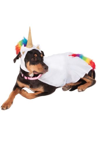 Big Dog Light Up Unicorn Pet Costume