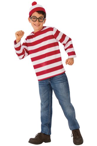 2018 Where's Waldo Teen Costume