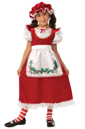 Mrs. Santa Claus Child Costume