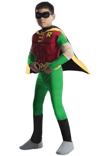 Teen Titans Deluxe Muscle Chest Robin Toddler/Child Costume