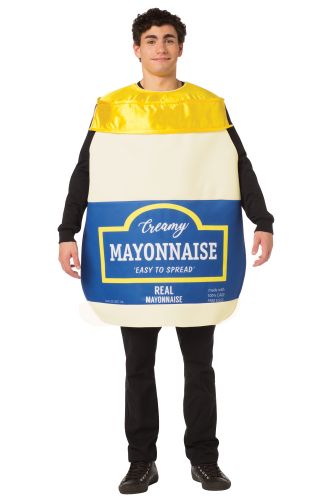 Jar of Mayonnaise Adult Costume