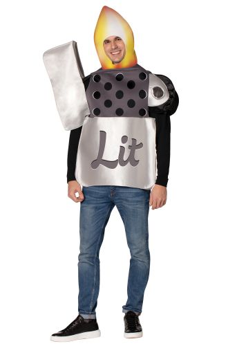 Lit Lighter Costume Adult Costume