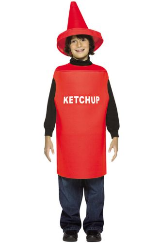 Lightweight Ketchup Child Costume