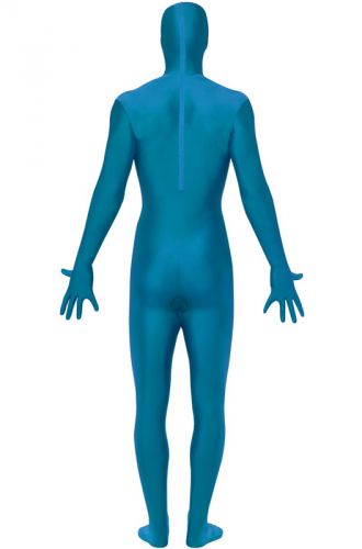Second Skin Suit Adult Costume (Blue)