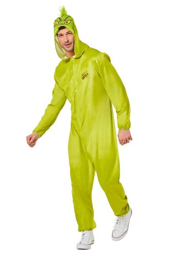 The Grinch Jumpsuit Adult Costume