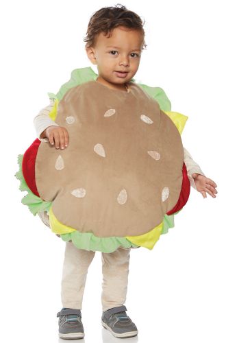 Hamburger Belly Baby Toddler Costume