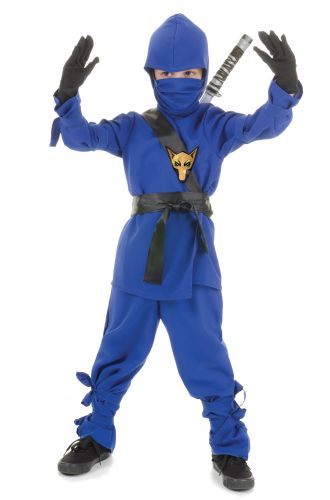 Secret Ninja Child Costume (Blue)