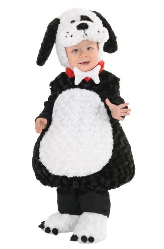 Black and White Puppy Toddler Costume