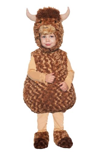 Highland Cattle Belly Baby Toddler Costume